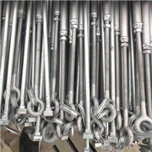 Стоманен горещо поцинкован заземяващ прът